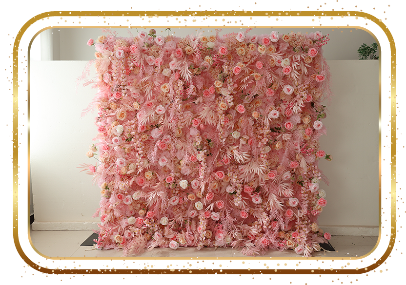 Stunning Flower Wall Rental in NYC for Weddings & Events