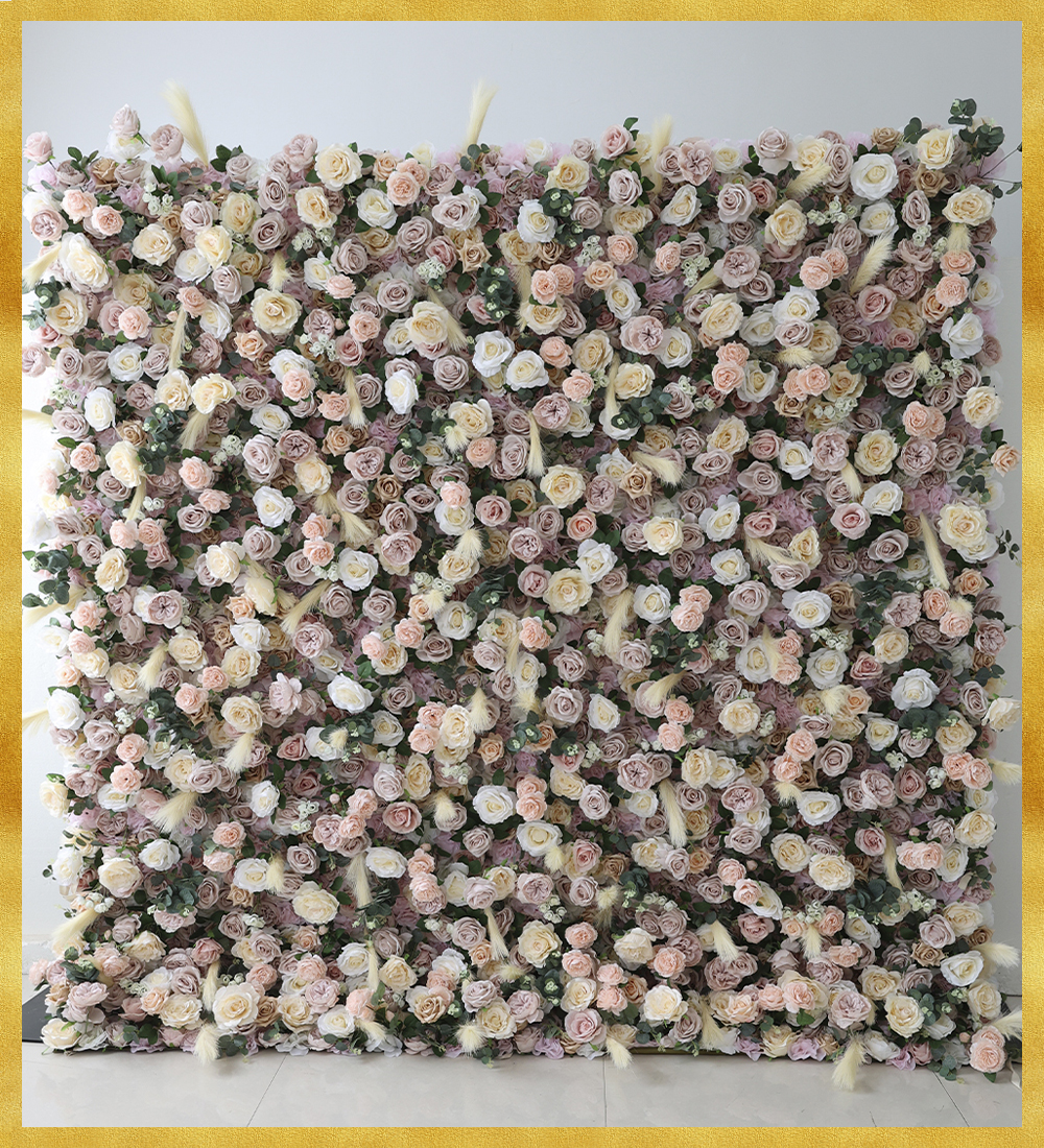 Transform Your Event with Our New York Flower Wall Collection