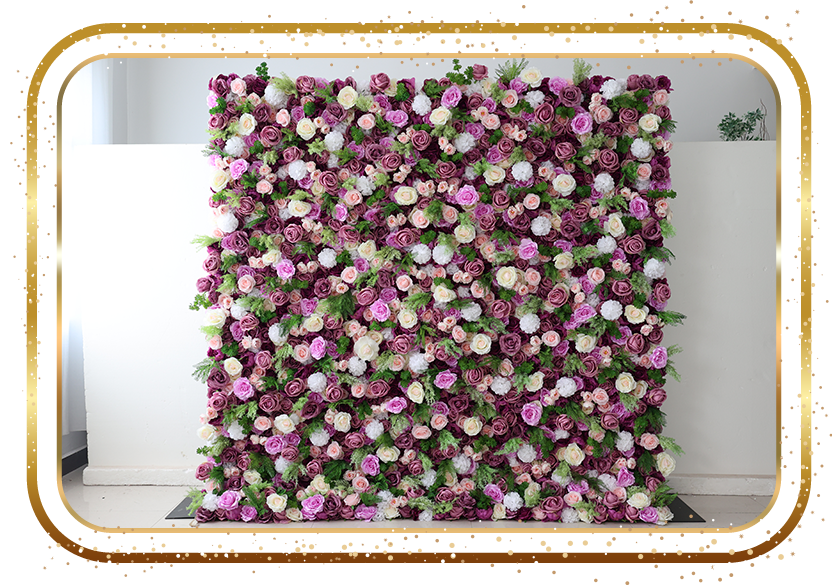 Stunning Flower Wall Rental in NYC for Weddings & Events